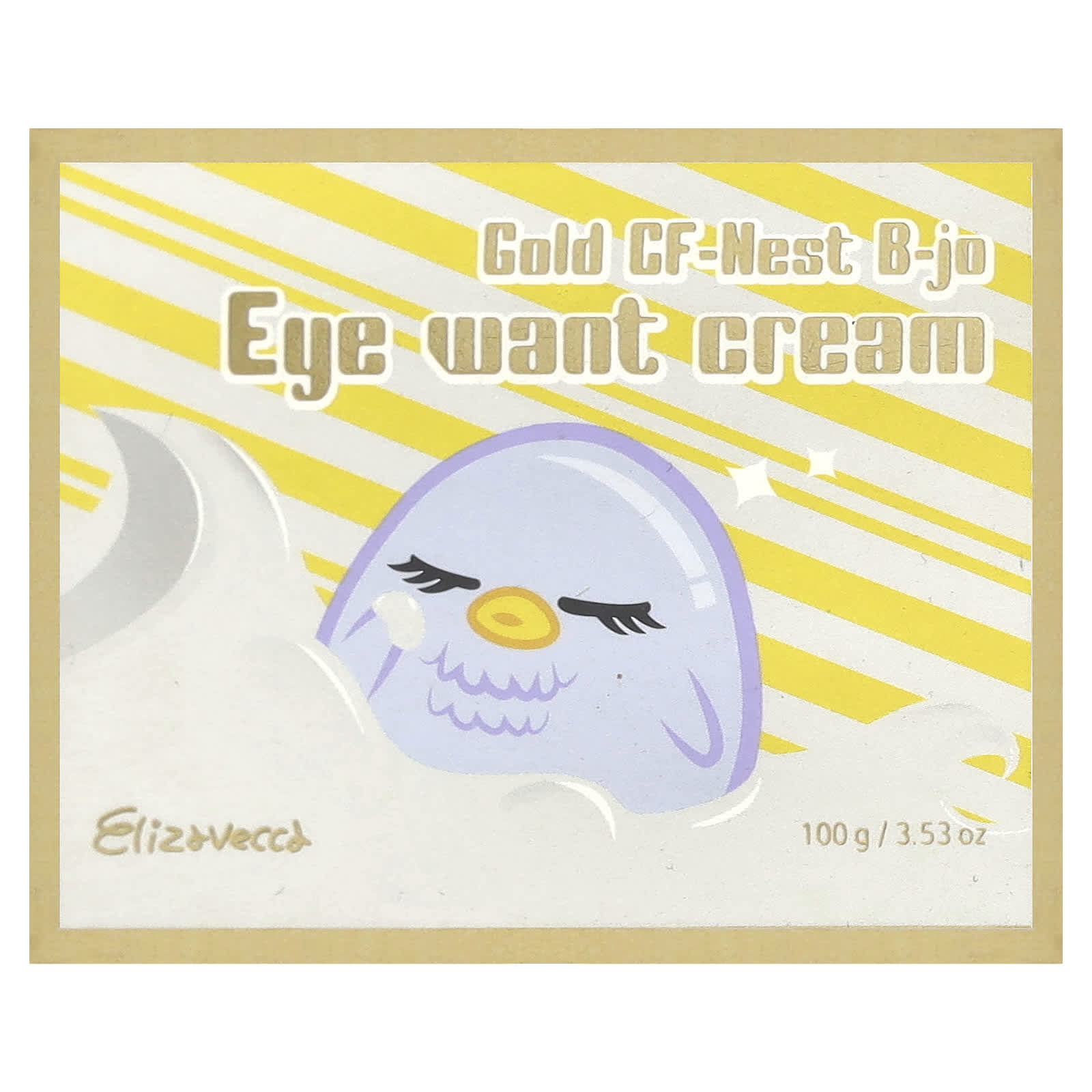 Elizavecca Gold CF-Nest-B-Jo Eye Cream for Skin Whitening & Wrinkle Relief, 3.53 oz - Image 2