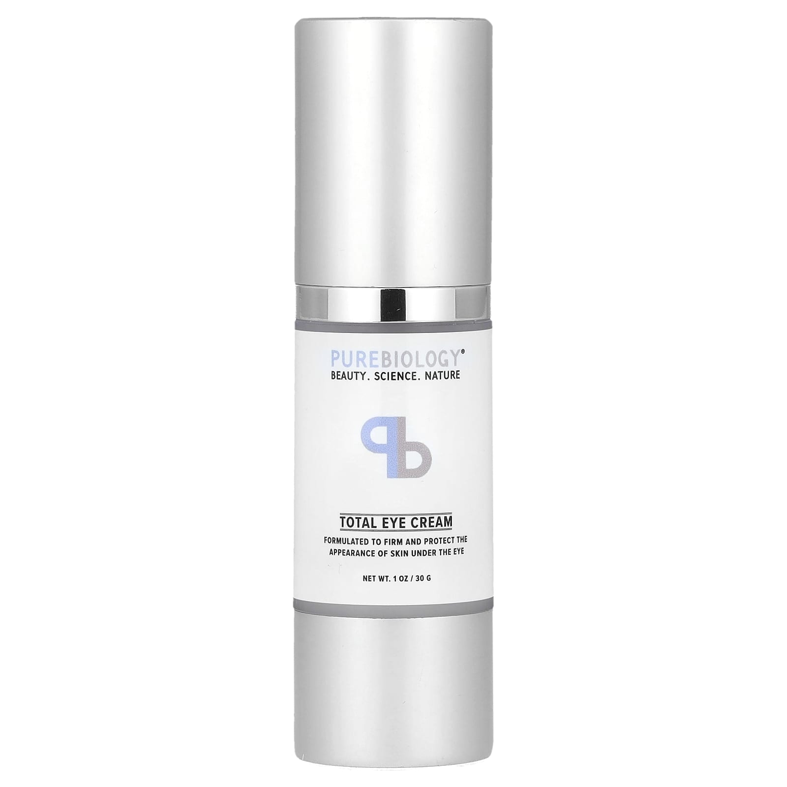 Pure Biology, Total Eye Cream, 1 oz (30 g) - Image 1