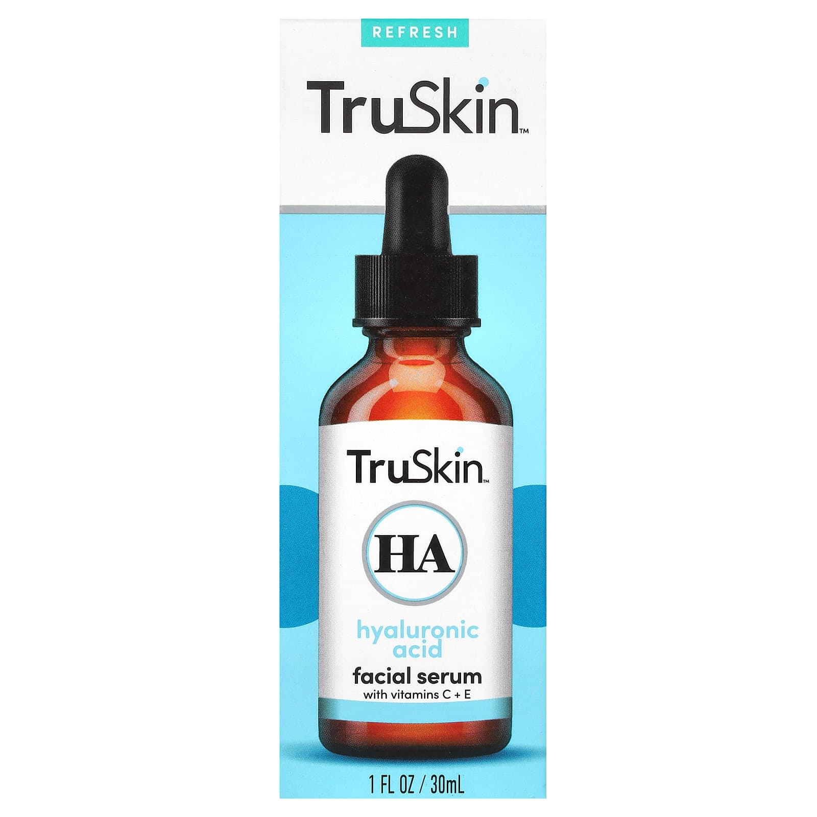 TruSkin, Hyaluronic Acid Facial Serum, 1 fl oz (30 ml) - Image 2