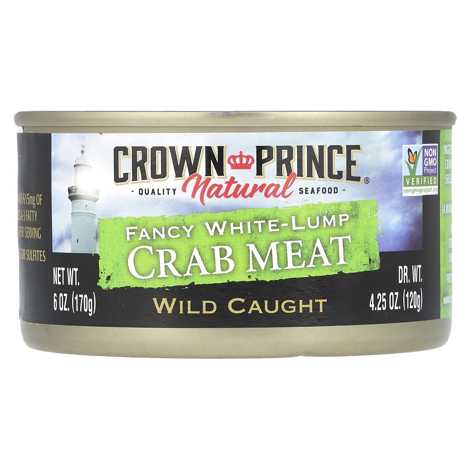 Wild Caught Fancy White-Lump Crab Meat | Non-GMO & Sustainable - Image 1