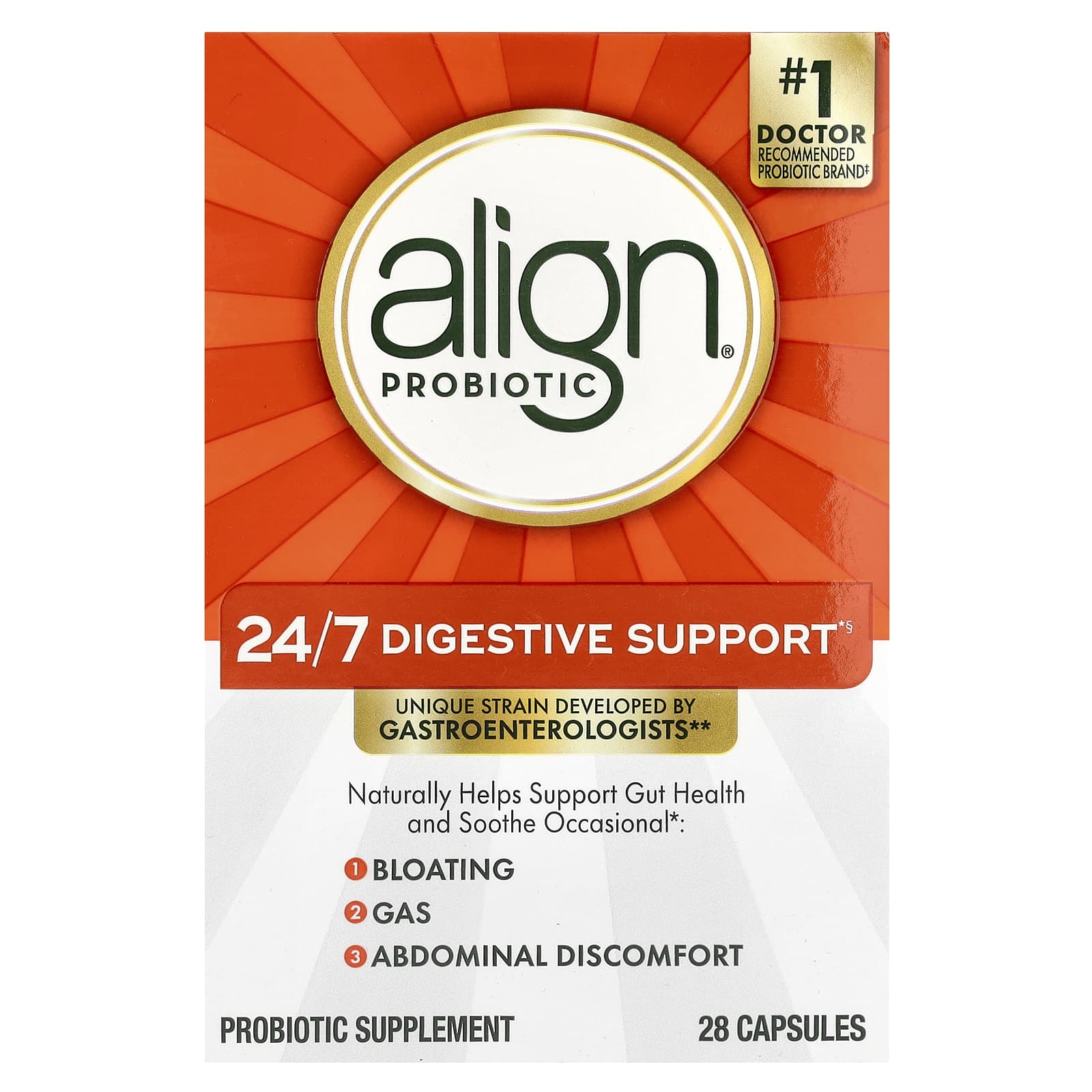 Align Probiotics - 24/7 Digestive Support & Gut Health Supplement - Image 1