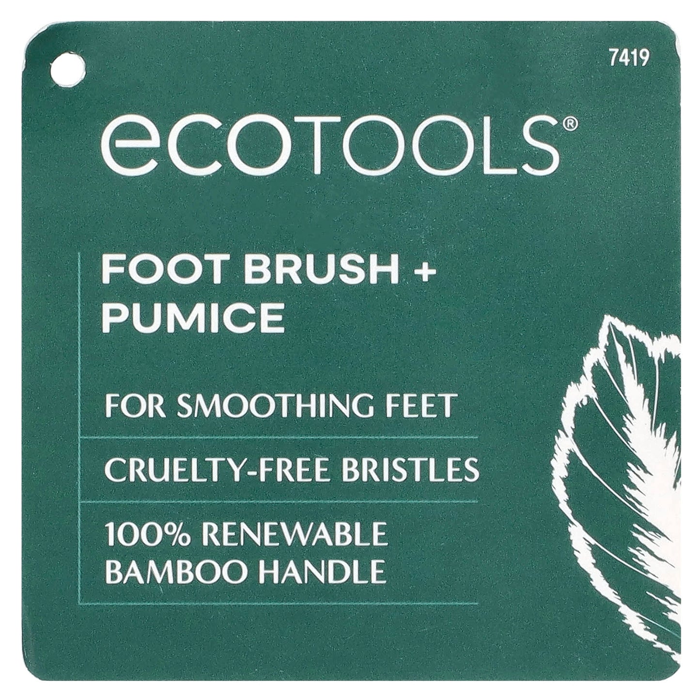 EcoTools Foot Brush & Pumice for Soft, Smooth Feet - Image 2