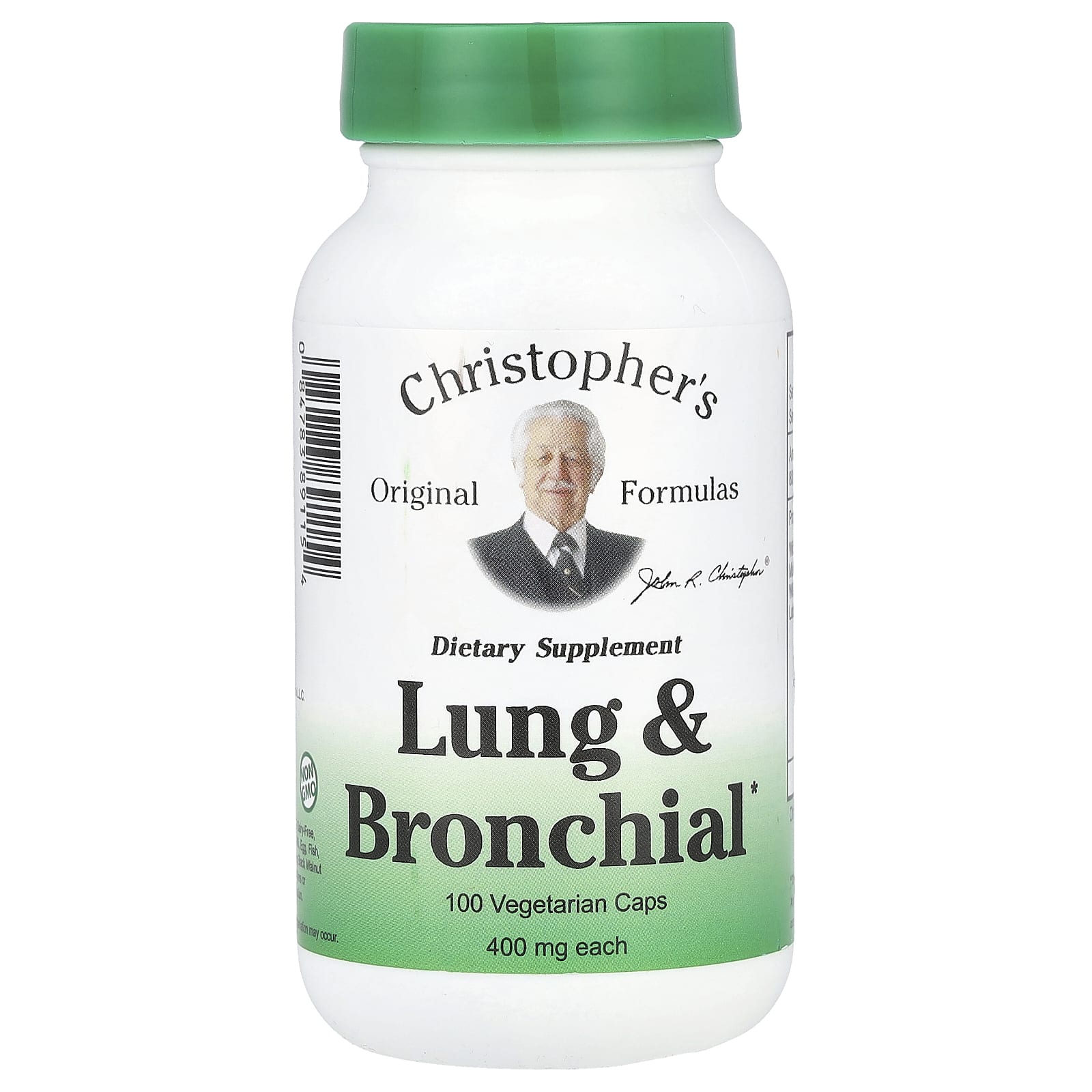 Lung & Bronchial Support Supplement | 100% Vegetarian Caps - Image 1