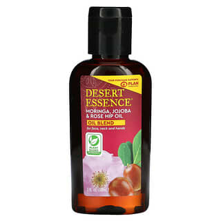 Desert Essence Moringa Oil Blend for Skin Rejuvenation, 2 fl oz