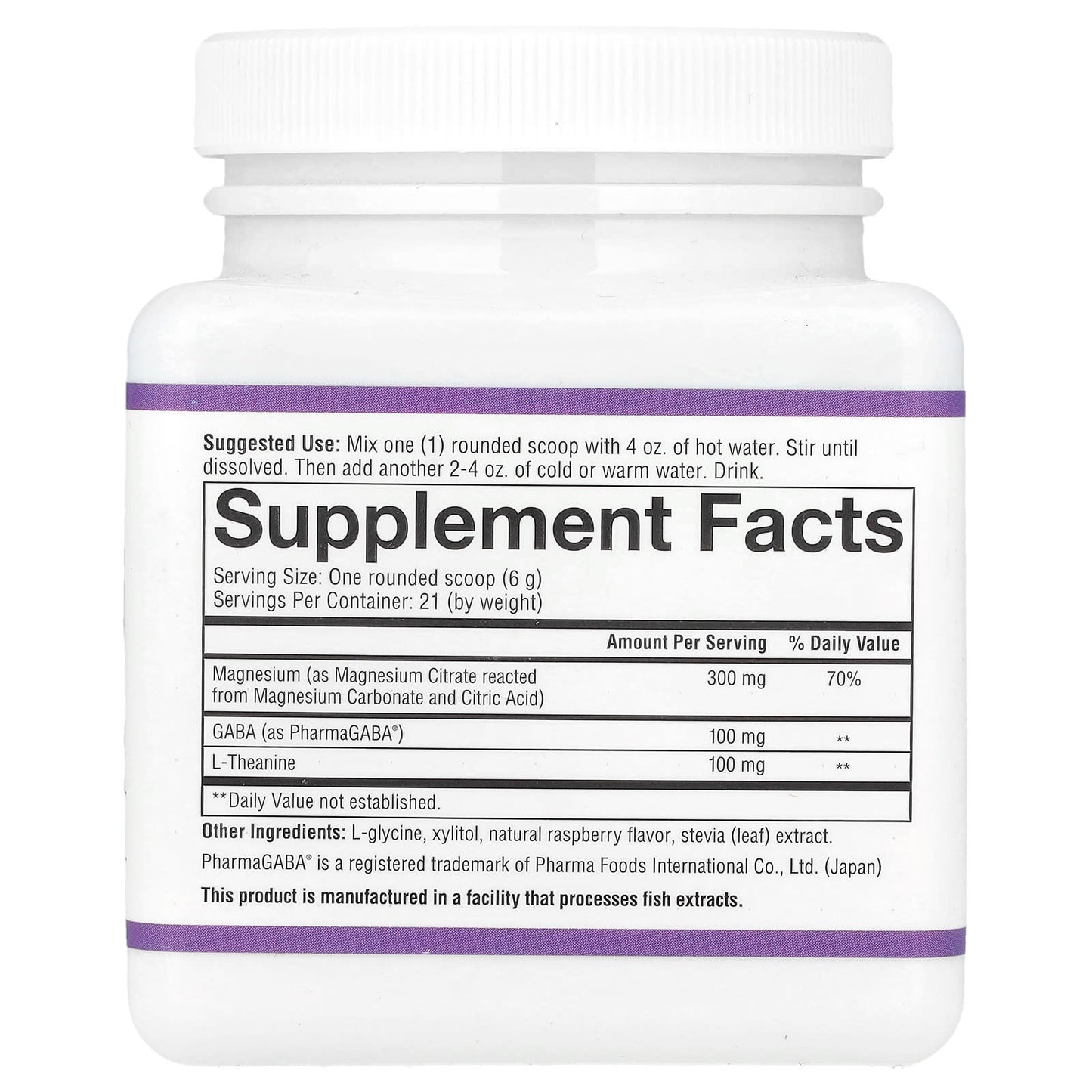 Youtheory, Relax, Magnesium Powder, Berry, 4.4 oz (126 g) - Image 2