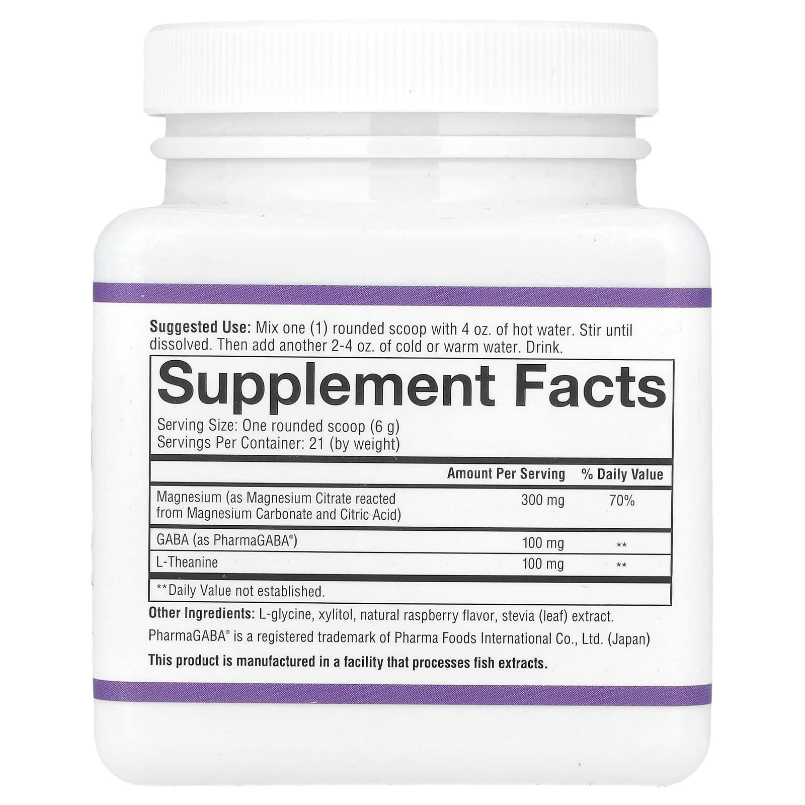 Youtheory, Relax, Magnesium Powder, Berry, 4.4 oz (126 g) - Image 2