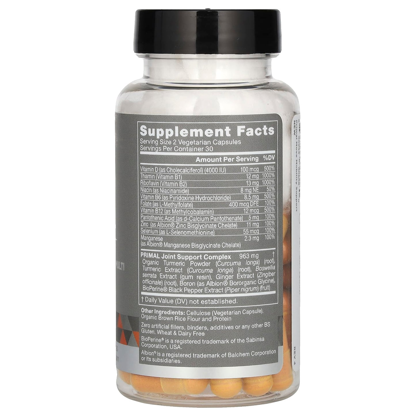 Eu Natural Turmeric & Boswellia Multi, 60 Veg Capsules for Joint Support - Image 2
