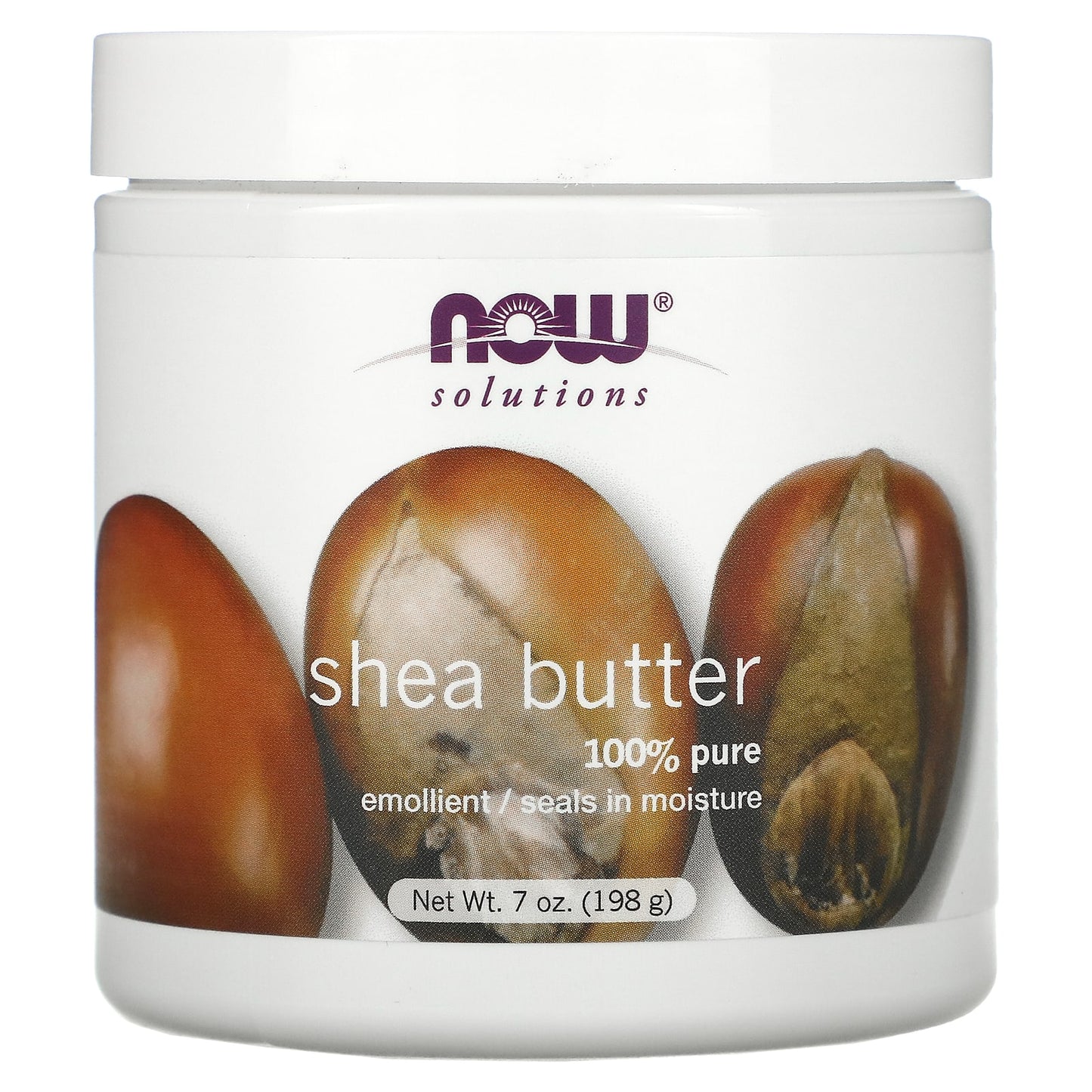 NOW Foods, Solutions, Shea Butter, 7 oz (198 g) - Image 1