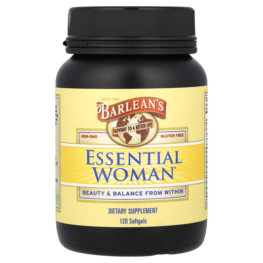 Barleans Essential Woman Omega 3 Softgels for Women's Health - Image 1