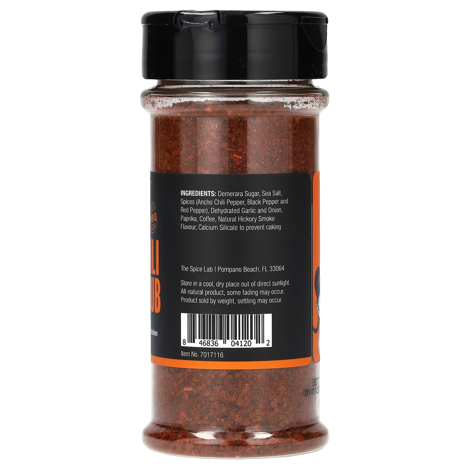 The Spice Lab, Ancho Chili + Coffee Rub, 5.5 oz ( 155 g) - Image 2