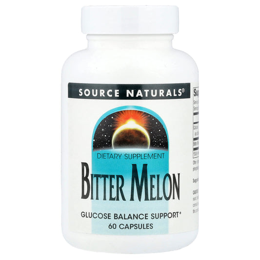 Source Naturals, Bitter Melon, 60 Capsules - Image 1