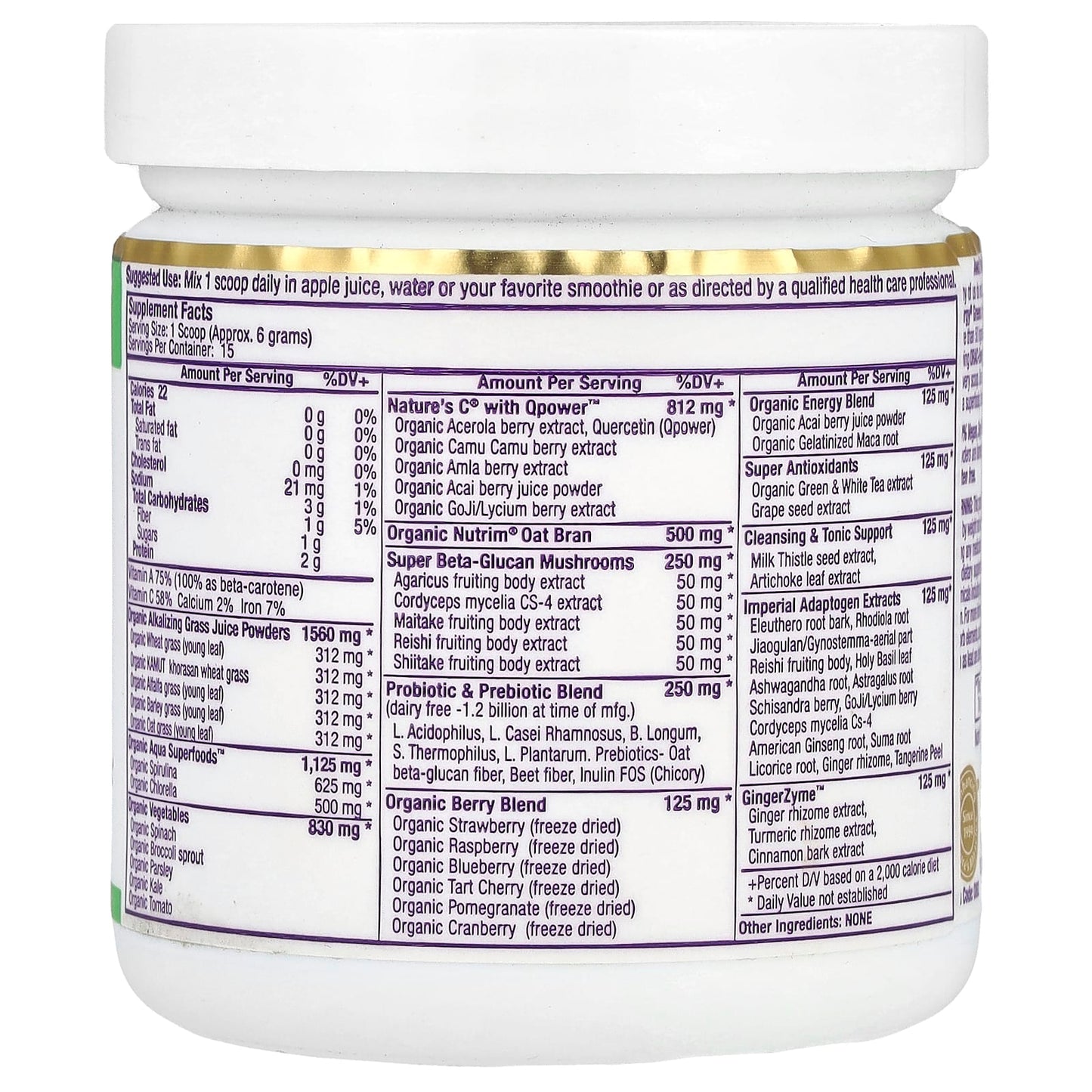 Paradise Herbs, ORAC Energy® Greens, 3.2 oz (91 g) - Image 2