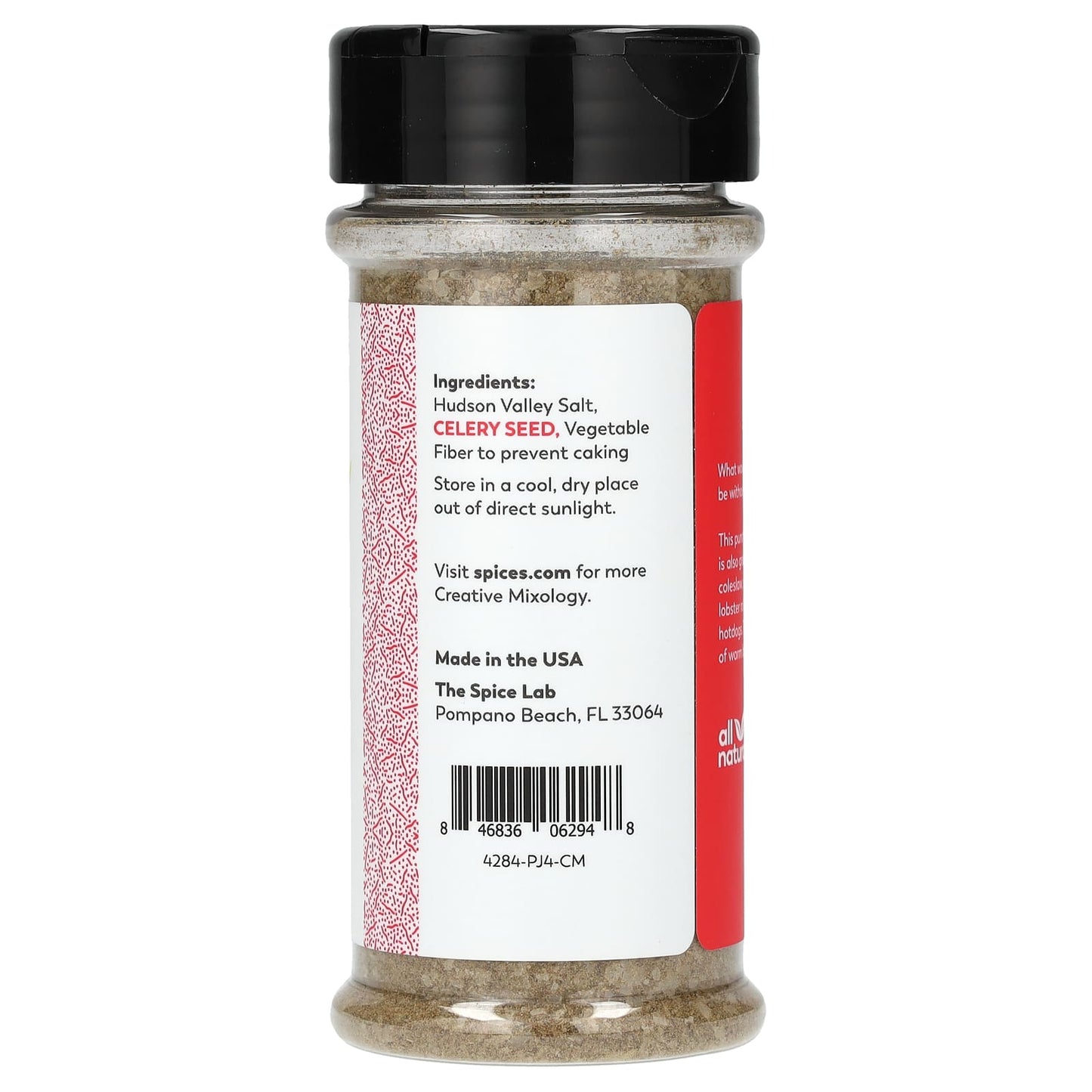 The Spice Lab, Celery Salt, 7 oz (198 g) - Image 2
