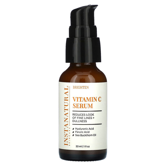 InstaNatural Vitamin C Serum for Brighter, Smoother Skin 1 fl oz (30 ml) - Image 1