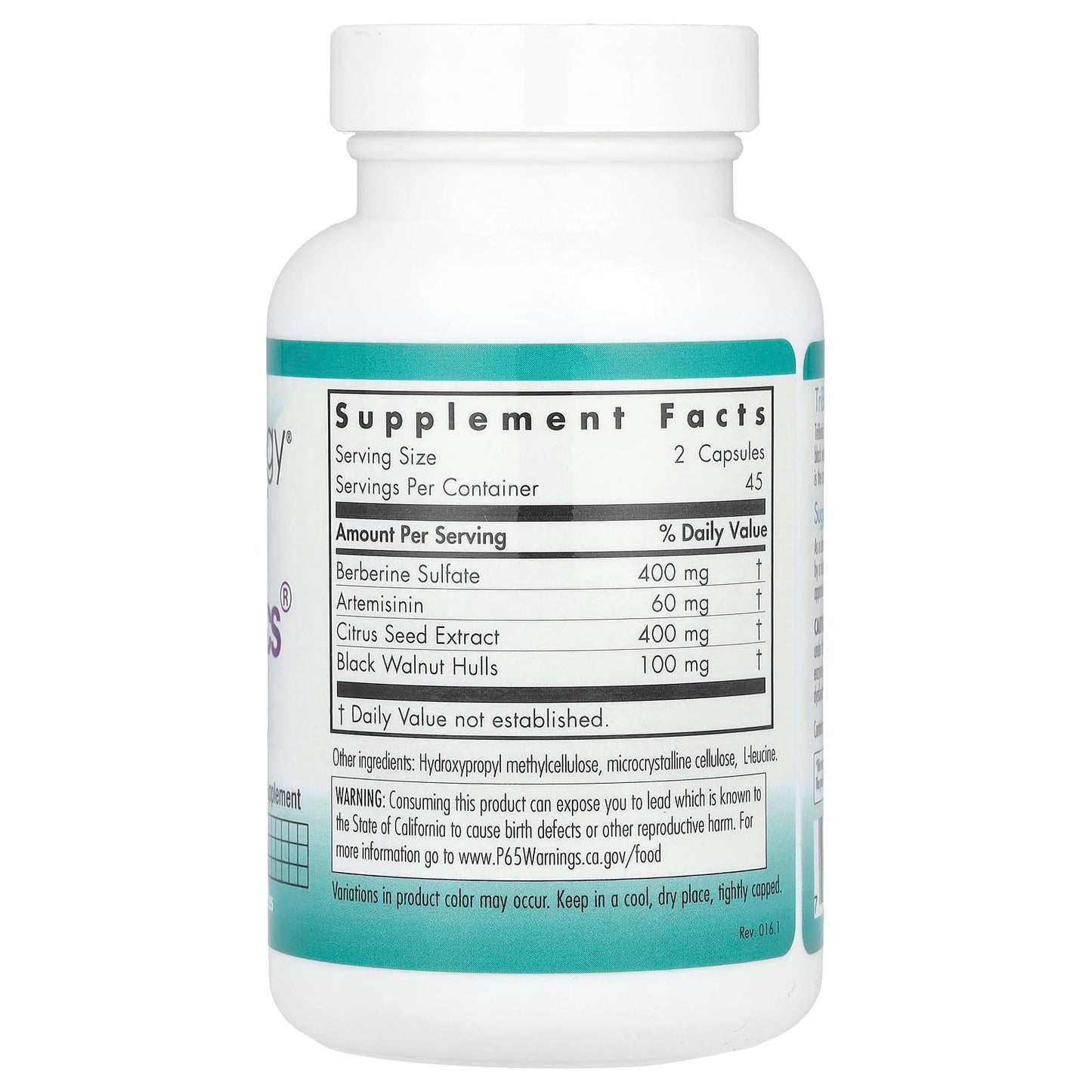 Nutricology, TriBiotics®, GI Balancers, 90 Vegetarian Capsules - Image 2