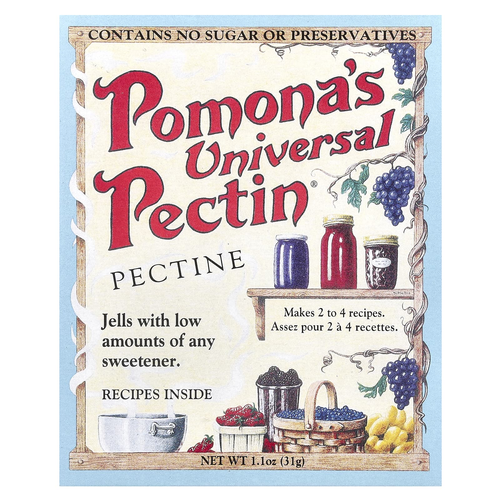 Pomona's Universal  Pectin, Pectin, 1.1 oz (31 g) - Image 1