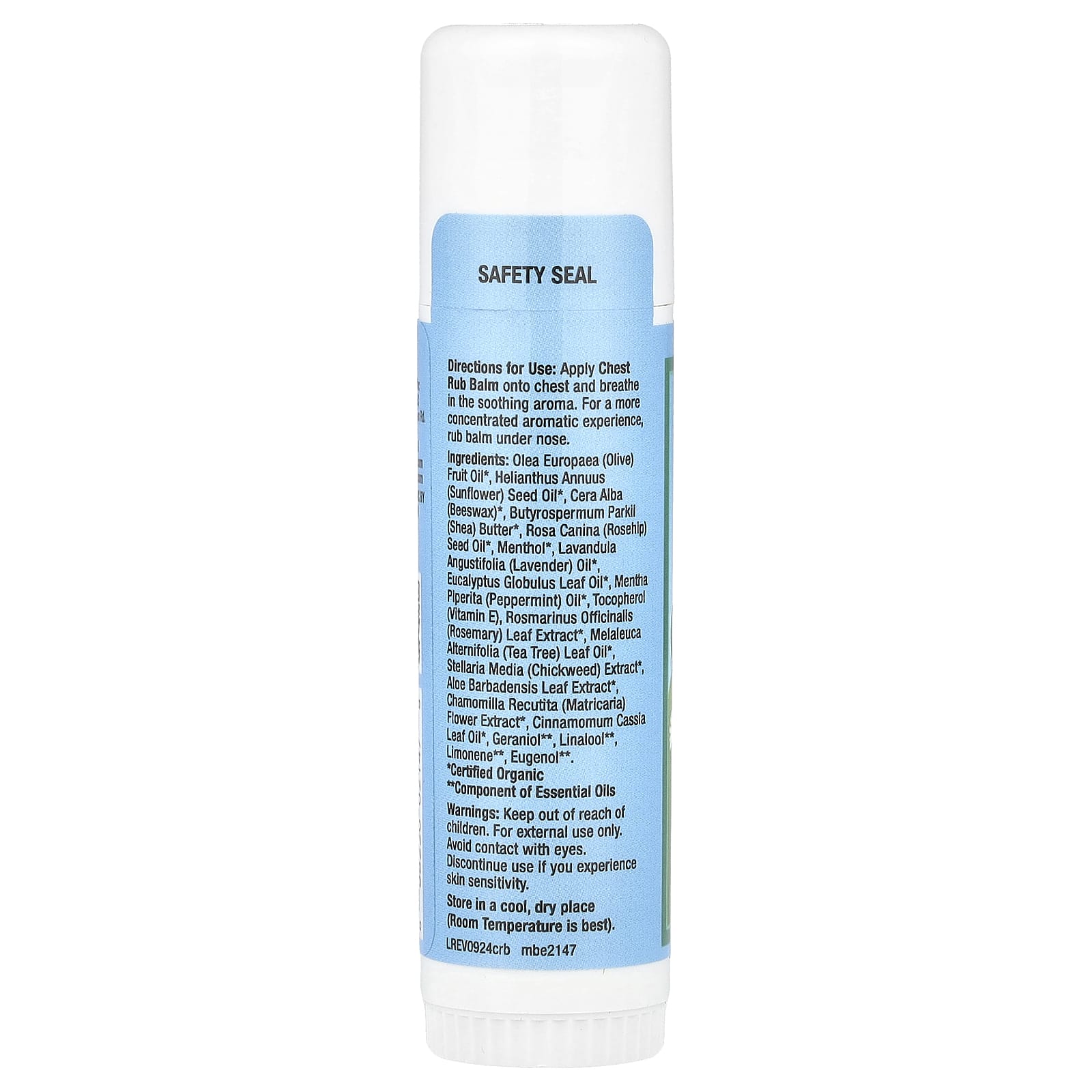 Relief for Congested Chests: Sierra Bees Eucalyptus & Peppermint Chest Rub Balm - Image 2