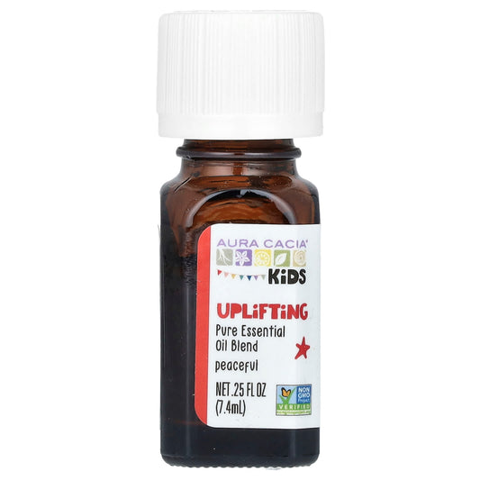 Aura Cacia Uplifting Essential Oil Blend for Kids - 0.25 fl oz - Image 1