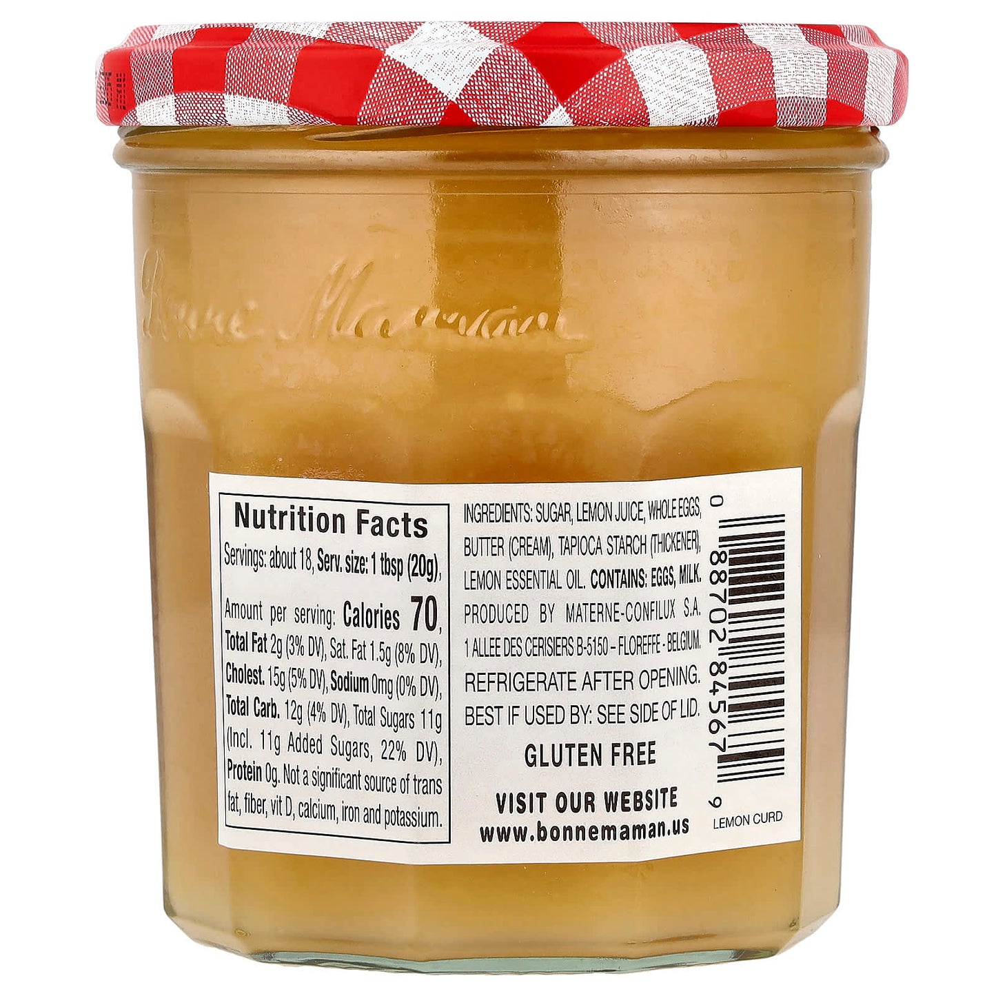 Bonne Maman Lemon Curd, 12.7 oz - Gluten-Free, Delicious Spread - Image 2
