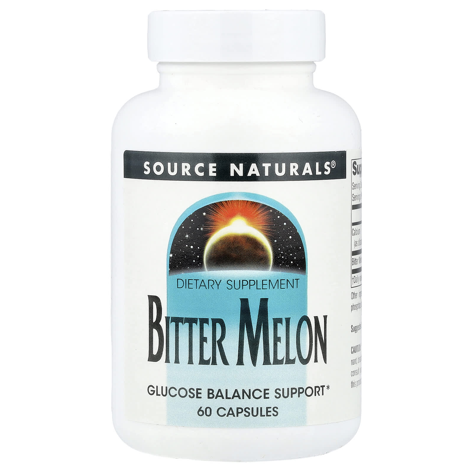 Source Naturals, Bitter Melon, 60 Capsules - Image 1