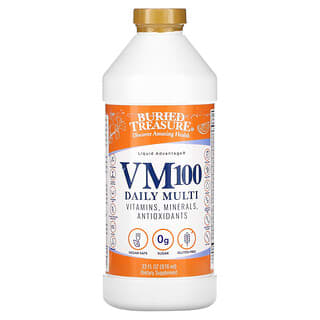 Buried Treasure, Liquid Advantage, VM100 Daily Multi, Orange Zest, 32 fl oz (976