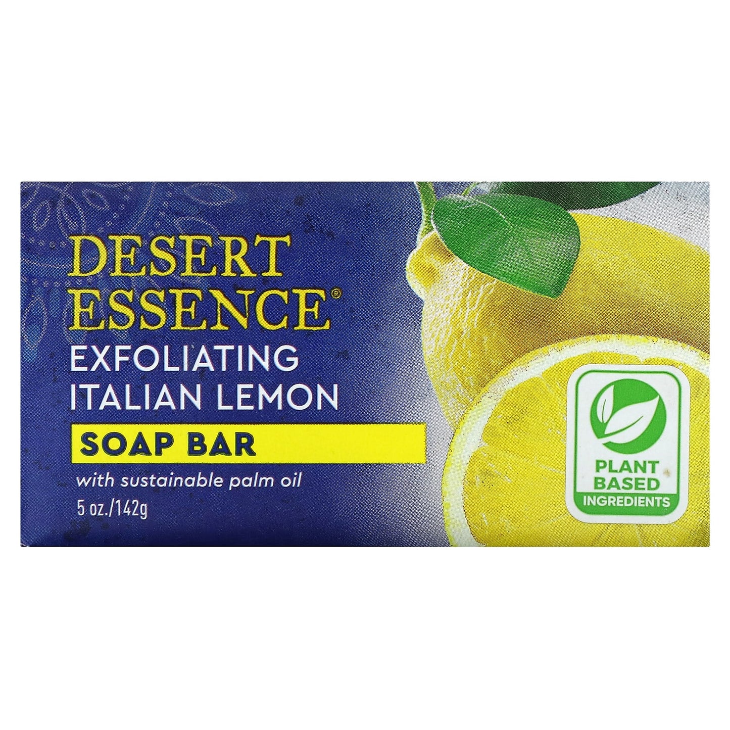 Exfoliating Italian Lemon Soap Bar | Desert Essence - Image 1