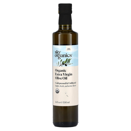 Sky Organics, Organic Extra Virgin Olive Oil, 16 fl oz (500 ml) - Image 1