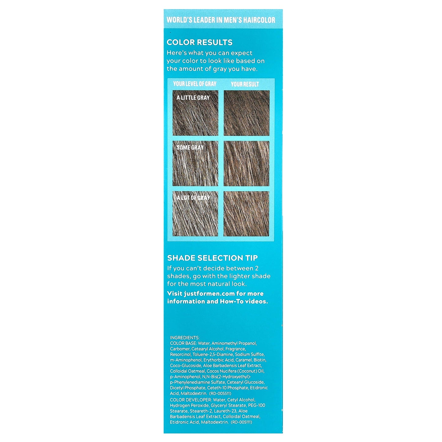 Just for Men Beard and Mustache Color Gel, Light-Medium Brown - Image 2