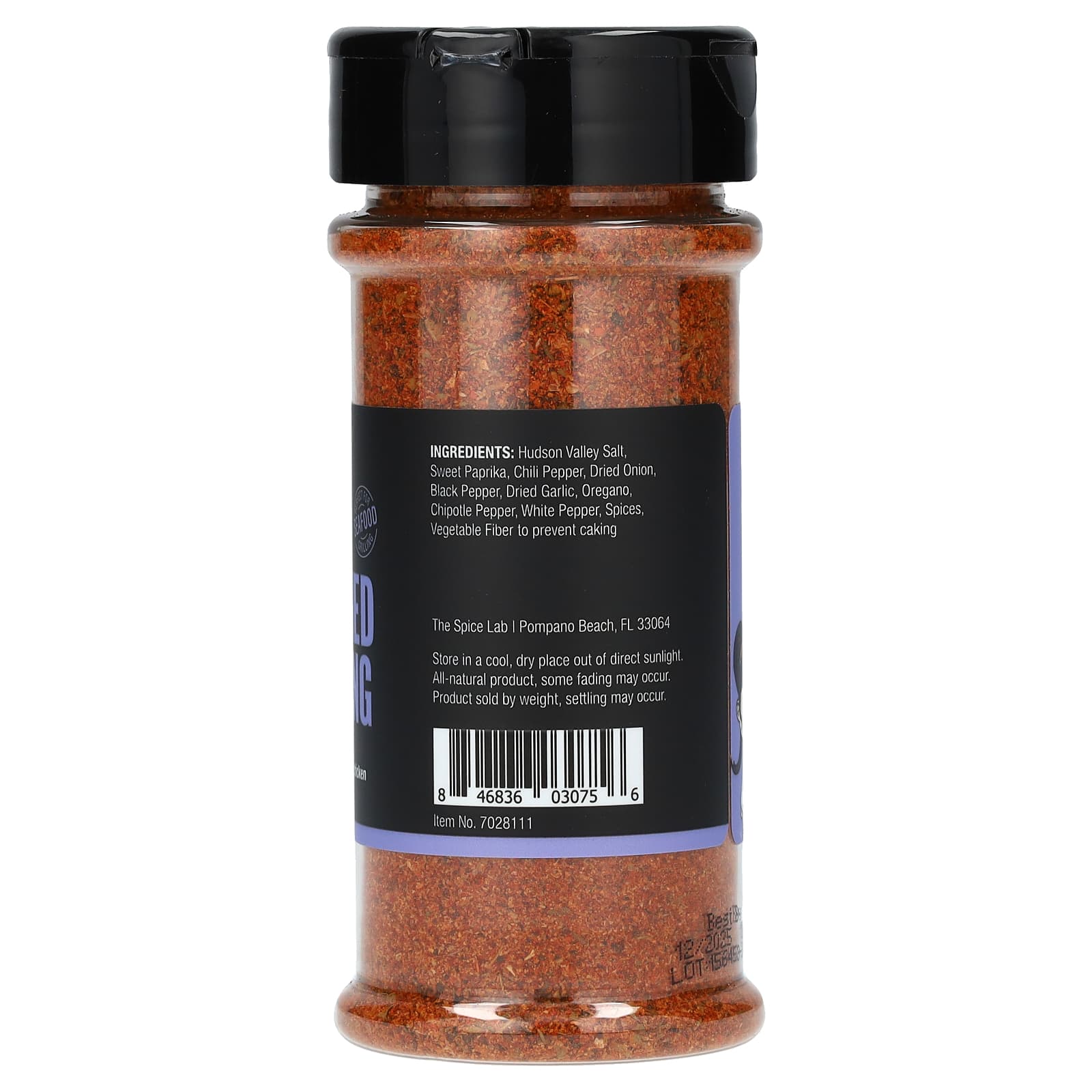 The Spice Lab, Blackened Seasoning, 4.9 oz (138 g) - Image 2