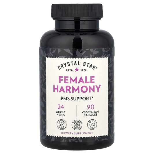 Balance Hormones & Ease PMS Symptoms with Crystal Star Female Harmony - Image 1