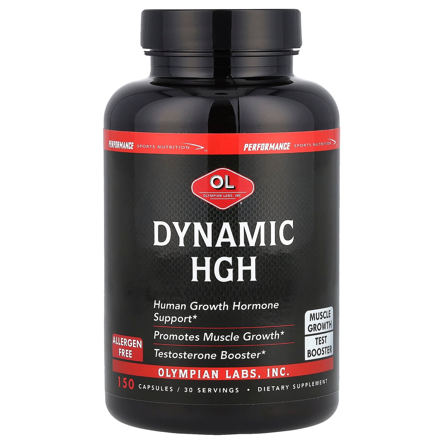 Olympian Labs, Dynamic HGH, 150 Capsules - Image 1