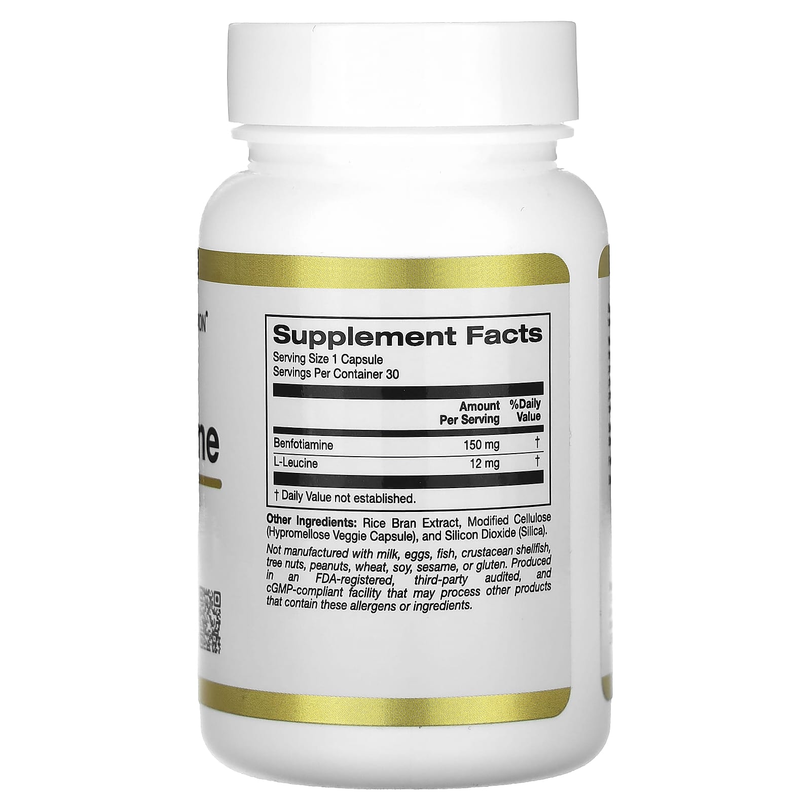 Benfotiamine with L-Leucine | Supports Healthy Blood Glucose Levels - Image 2