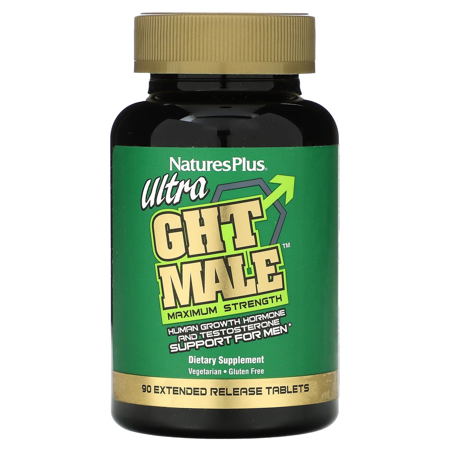NaturesPlus, Ultra GHT Male, 90 Extended Release Tablets - Image 1