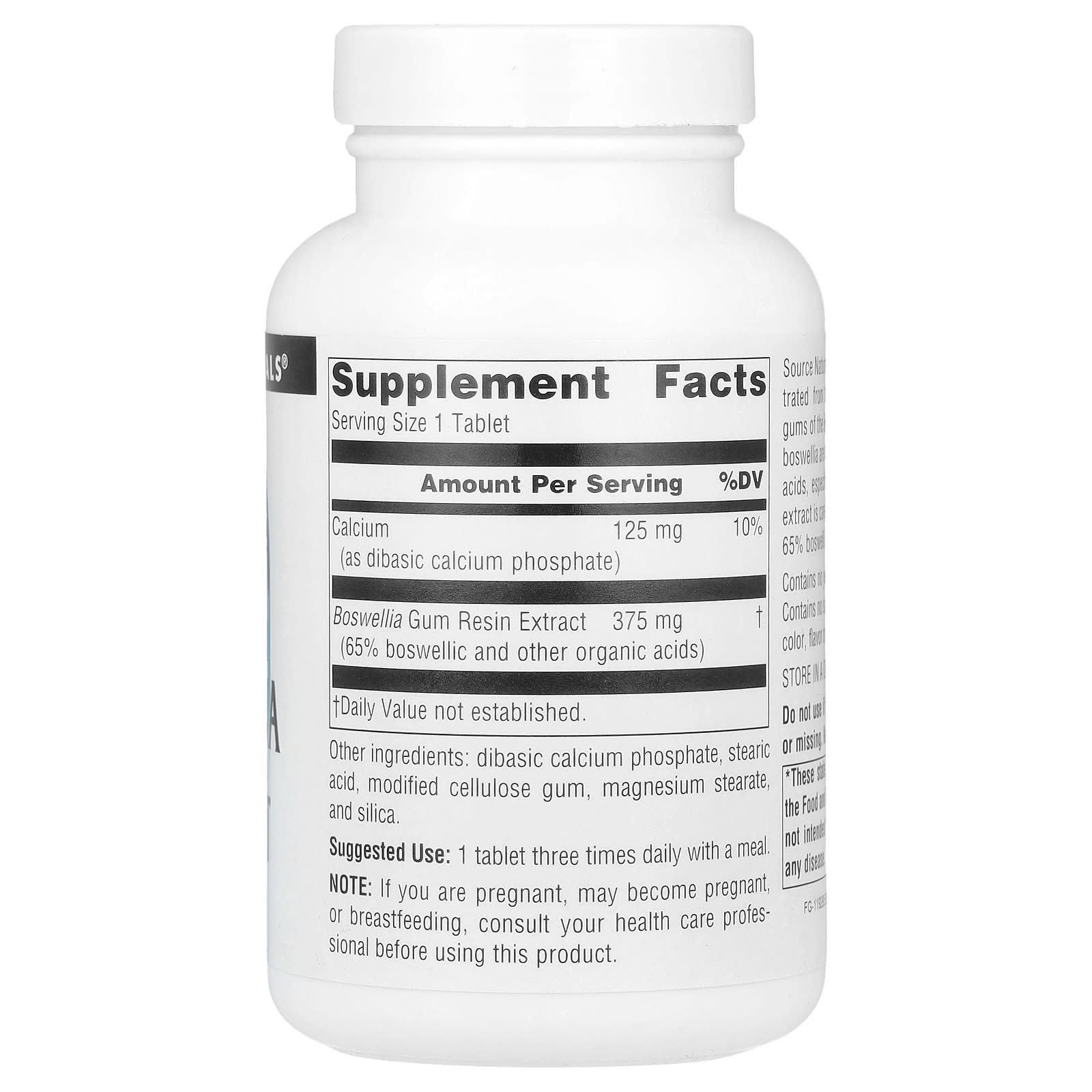 Source Naturals, Boswellia Extract, 100 Tablets - Image 2