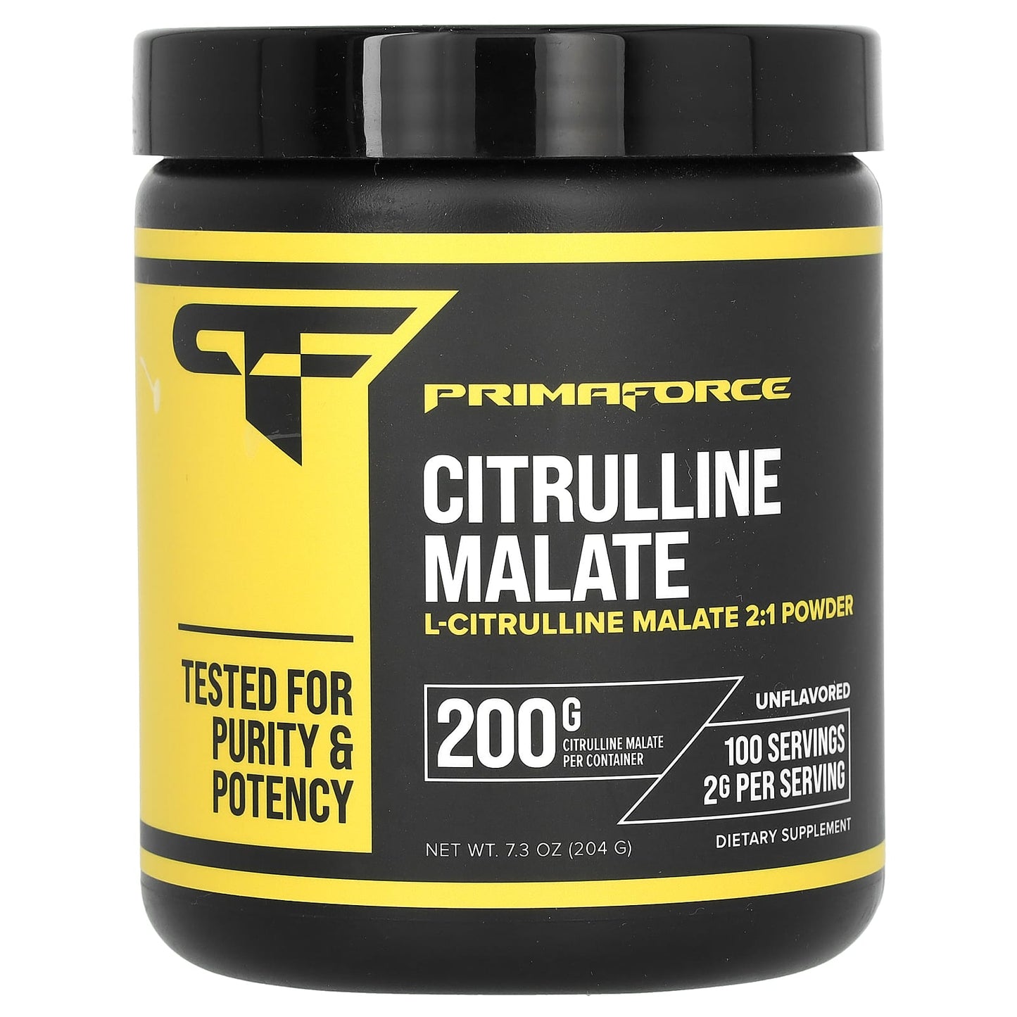 Primaforce, Citrulline Malate, Unflavored, 7.3 oz (204 g) - Image 1
