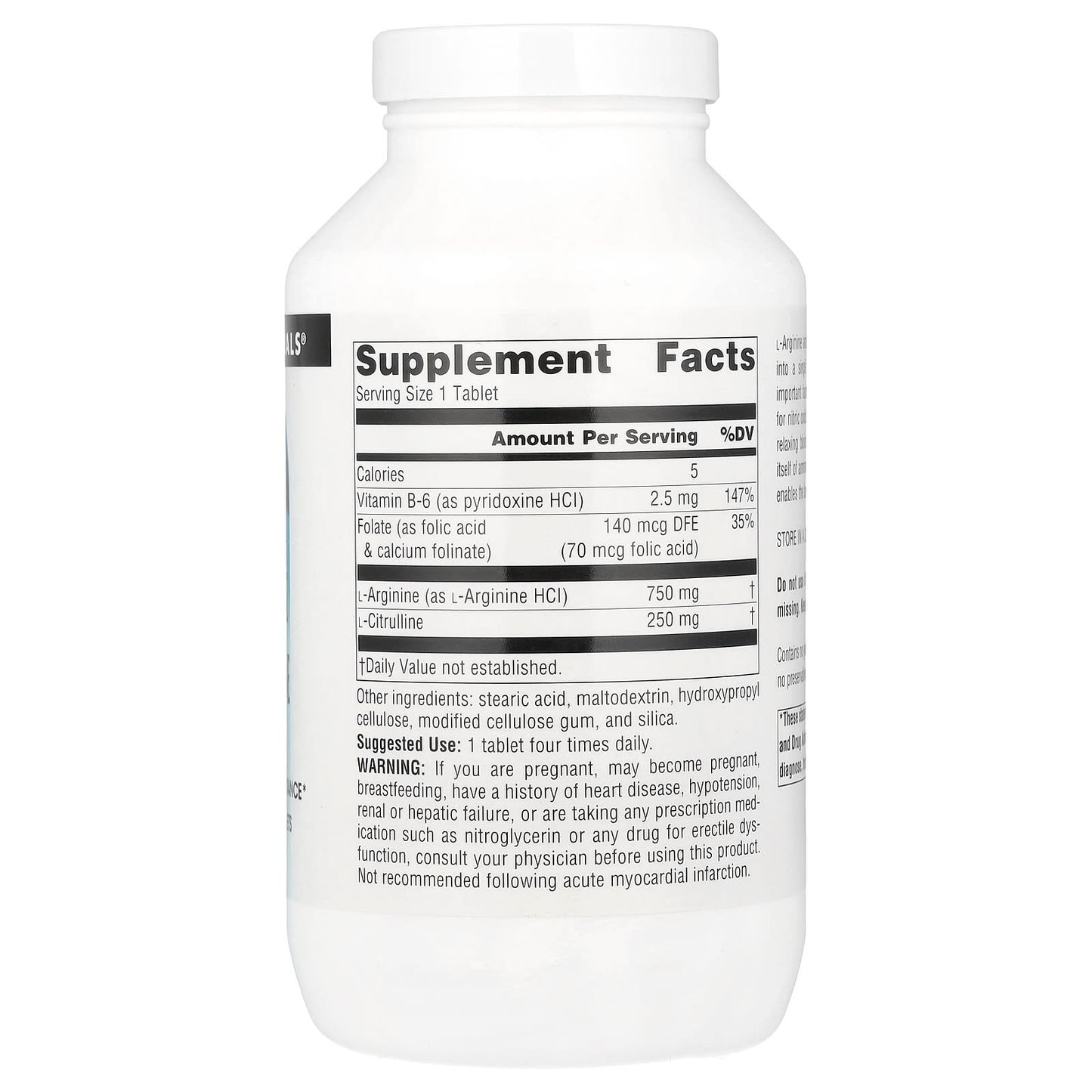Source Naturals, L-Arginine L-Citrulline Complex, 1,000 mg, 240 Tablets - Image 2