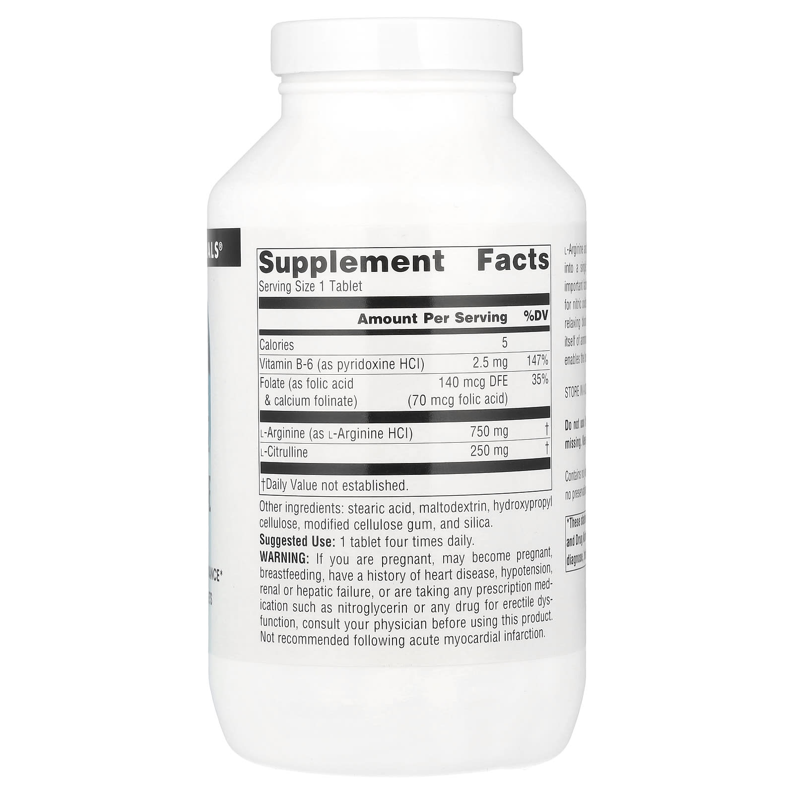 Source Naturals, L-Arginine L-Citrulline Complex, 1,000 mg, 240 Tablets - Image 2