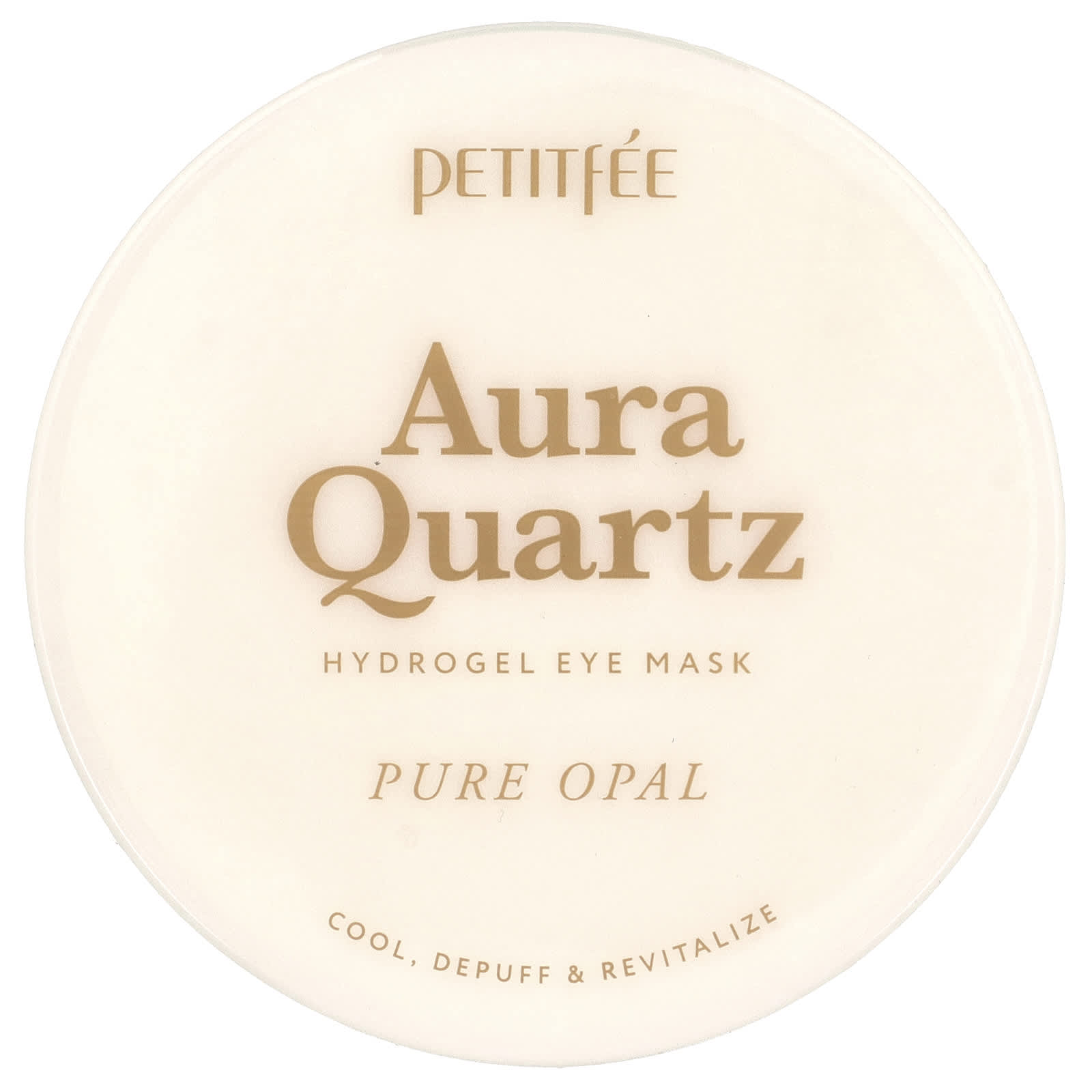 Petitfee, Aura Quartz Hydrogel Eye Mask, 40 Patches - Image 1
