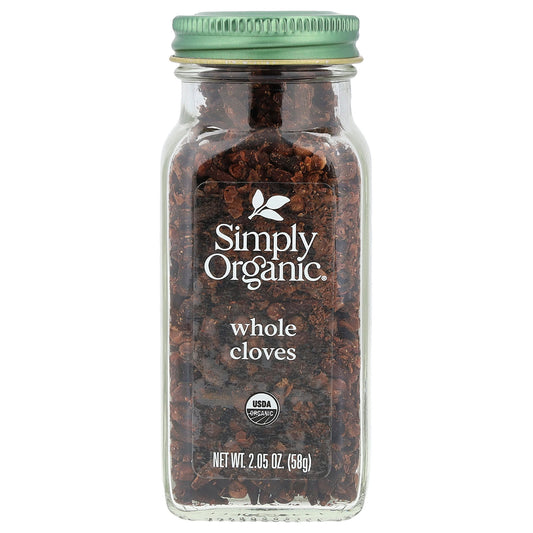 Simply Organic, Whole Cloves, 2.05 oz (58 g) - Image 1