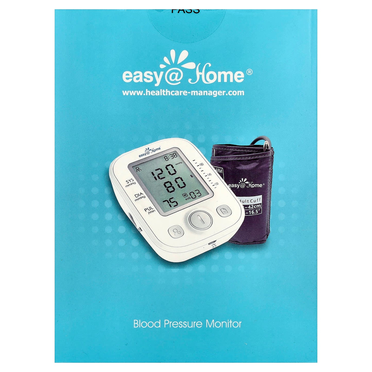 Easy@Home Blood Pressure Monitor, Accurate Readings for You - Image 1