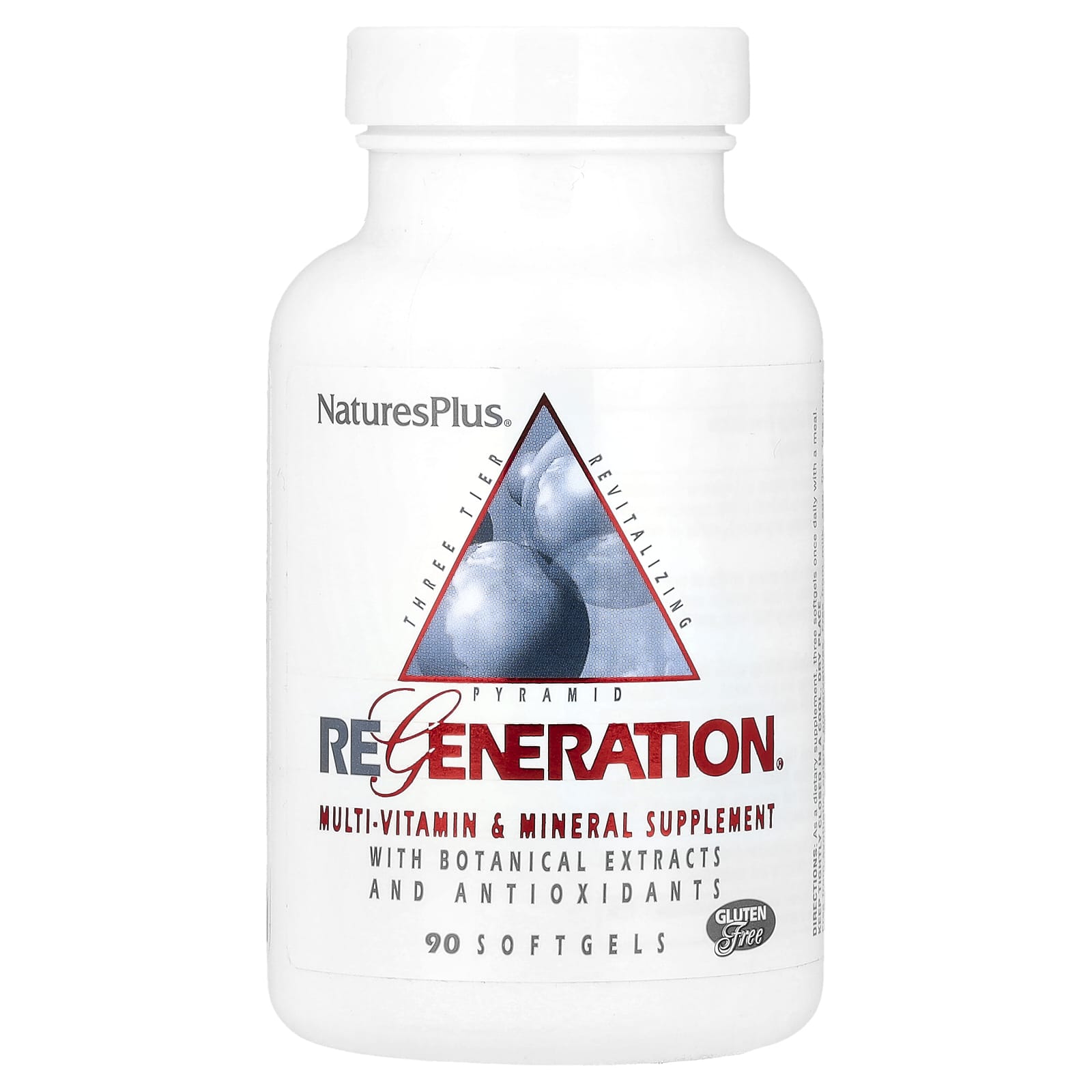NaturesPlus, Regeneration®, Multi-Vitamin & Mineral Supplement, 90 Softgels - Image 1
