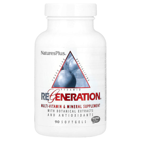 NaturesPlus, Regeneration®, Multi-Vitamin & Mineral Supplement, 90 Softgels - Image 1