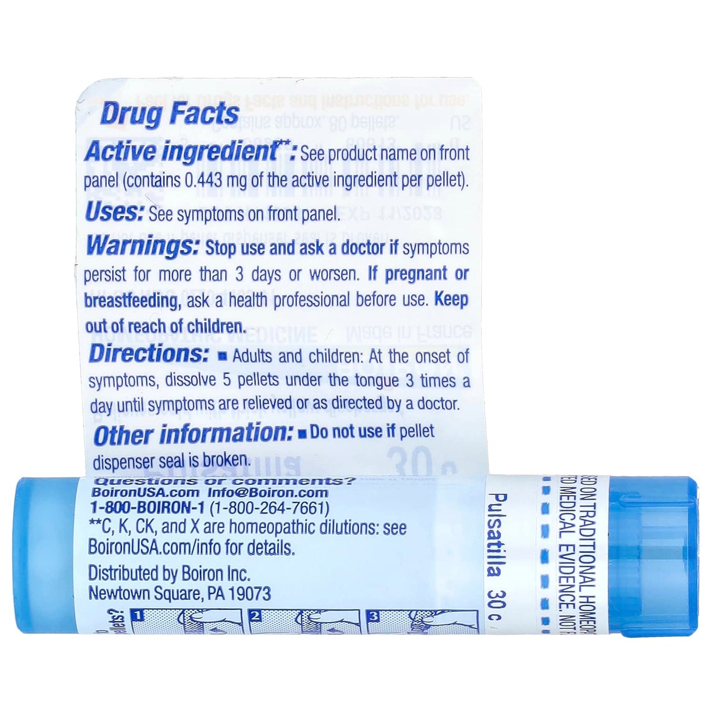 Cold Relief with Boiron Pulsatilla 30C, 80 Pellets - Image 2