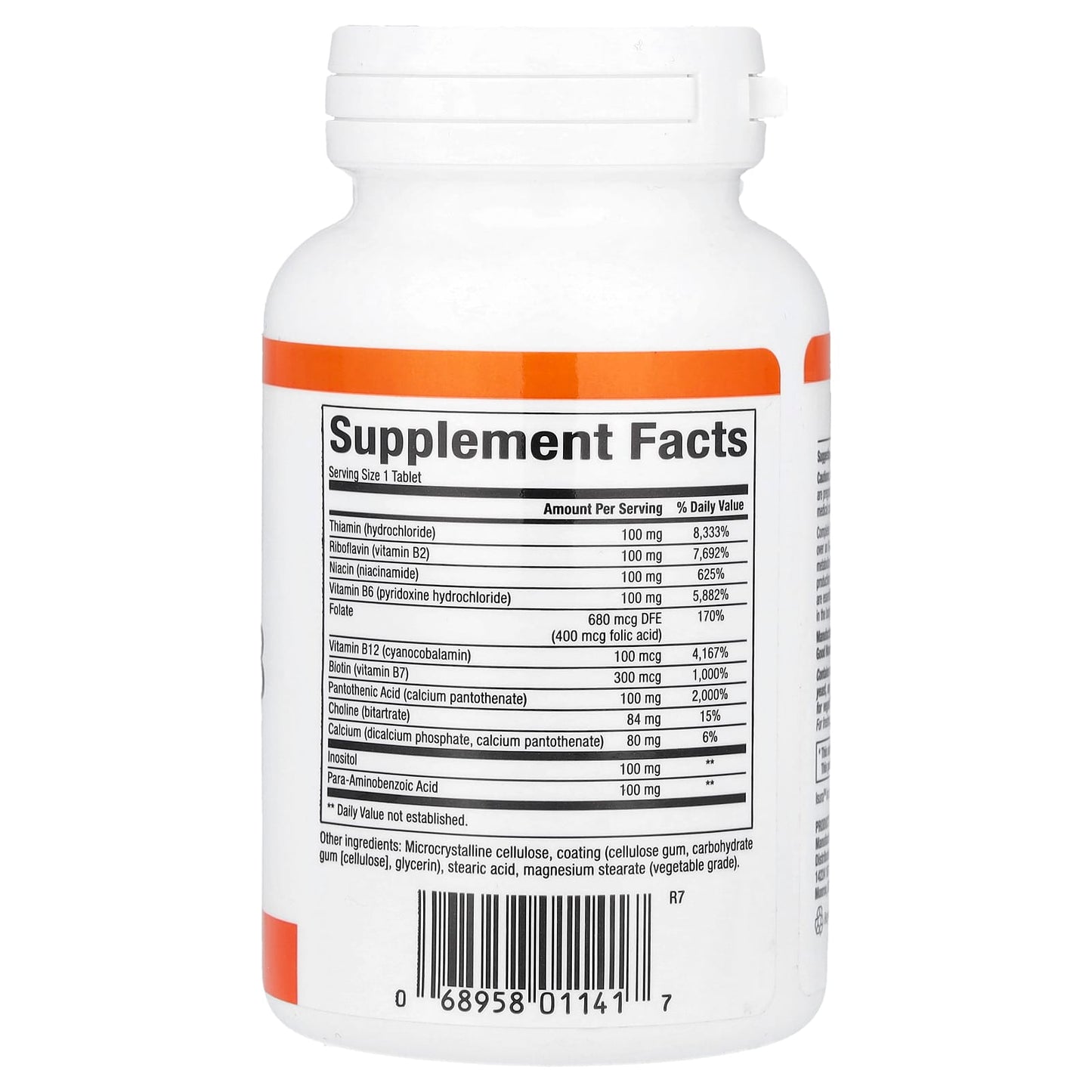 Natural Factors, Complete B, 90 Tablets - Image 2