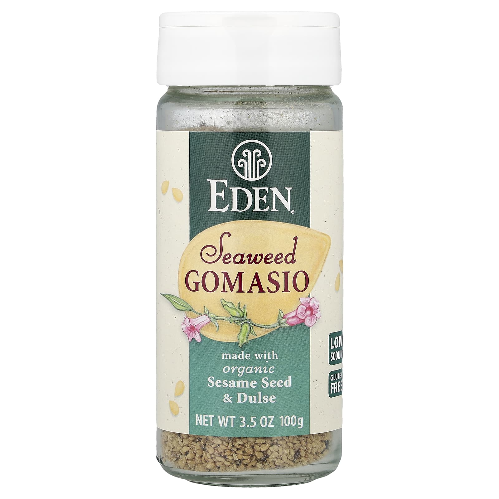 Organic Sesame Seed Gomasio by Eden Foods - Low Sodium & Gluten Free - Image 1