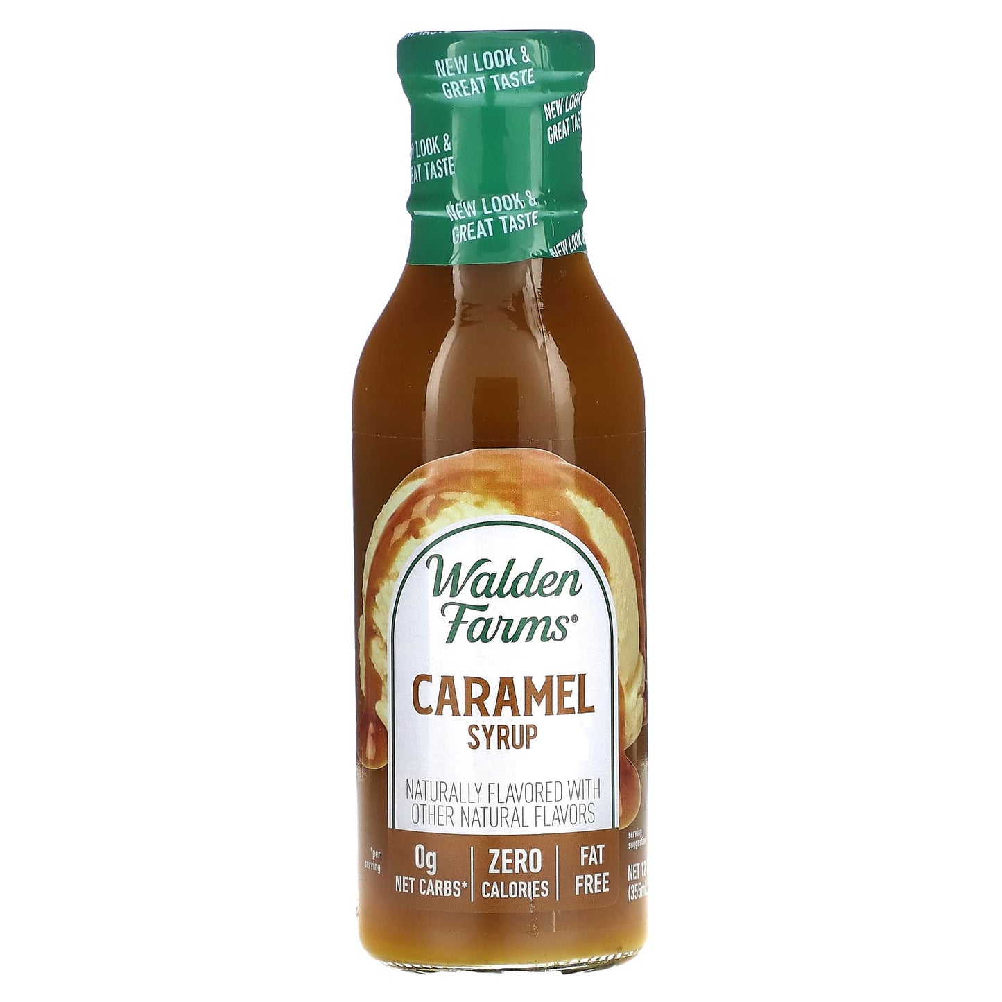Walden Farms, Caramel Syrup, 12 fl oz (355 ml) - Image 1