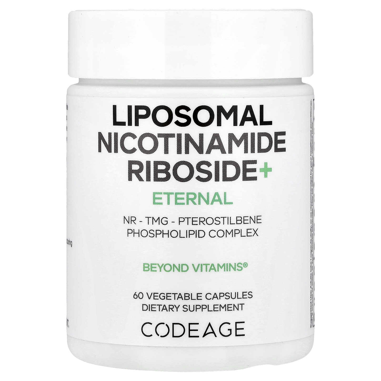 Codeage Liposomal Nicotinamide Riboside+ Supplement for Wellness - Image 1