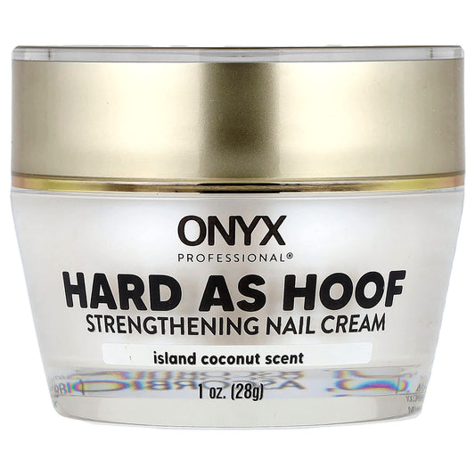 Onyx Professional, Hard As Hoof, Strengthening Nail Cream, Island Coconut, 1 oz (28 g) - Image 1
