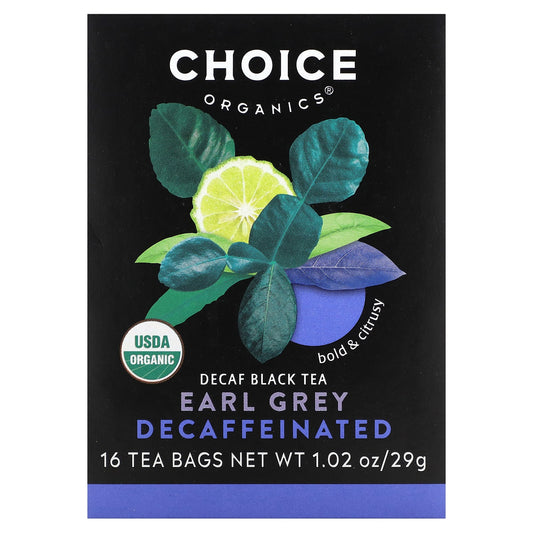 Decaf Earl Grey Black Tea - USDA Organic, Rainforest Alliance Certified - Image 1