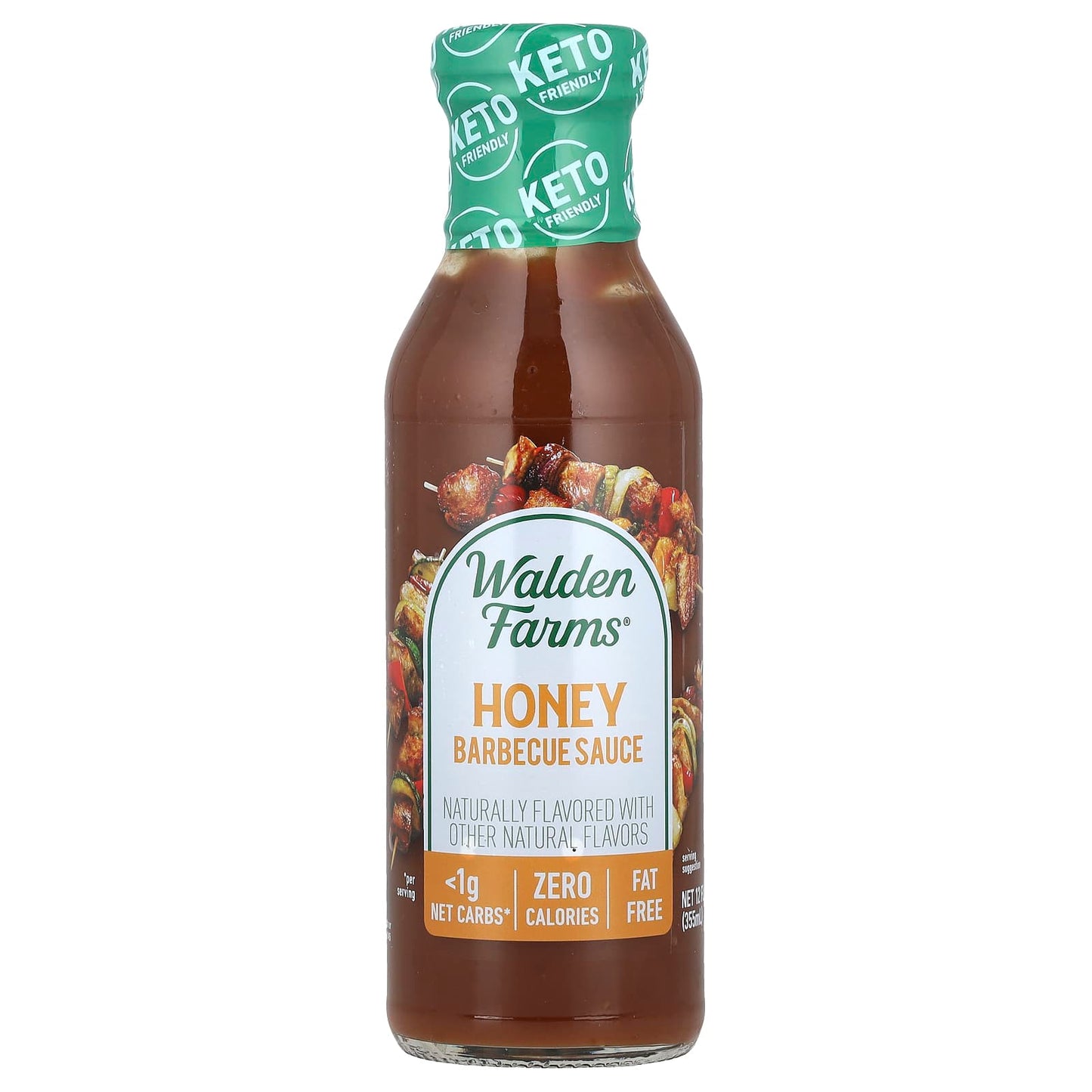 Walden Farms, Honey Barbecue Sauce, 12 fl oz (355 ml) - Image 1